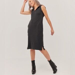 Pact Women's Black Midi Dress